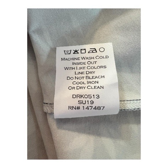 EUC Draper James navy & light blue floral a-line dress – size M - Picture 8 of 8